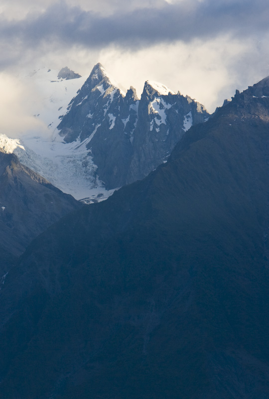 Ridgeline Shrouded In Clouds